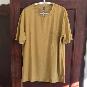 Vuori Men's Mustard Short Sleeve Tee XL